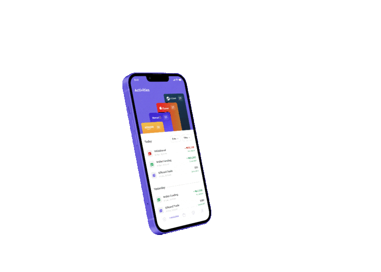 Gift Card Rates by MyRidima