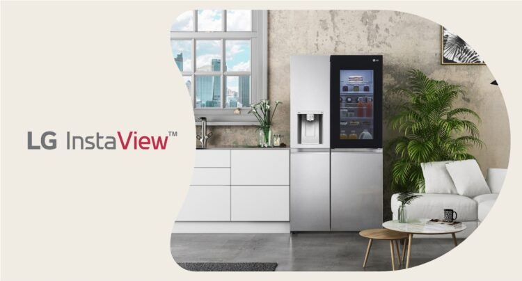 LG InstaView refrigerator