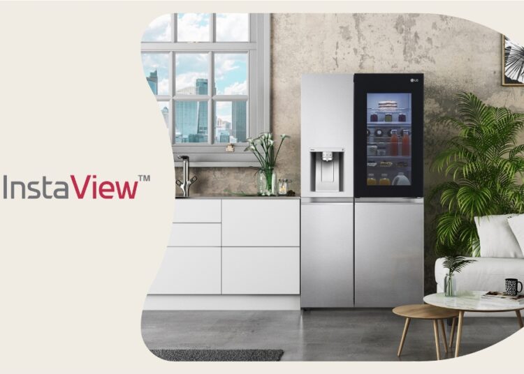 LG InstaView refrigerator