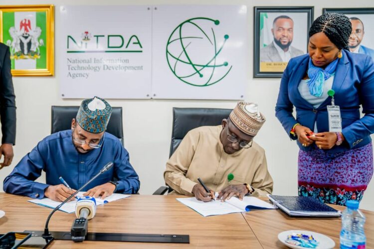 NITDA and NADF MoU signing