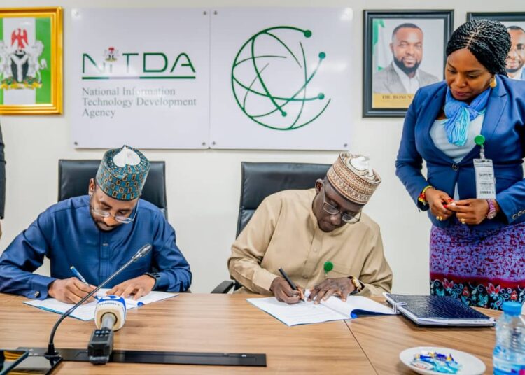 NITDA and NADF MoU signing