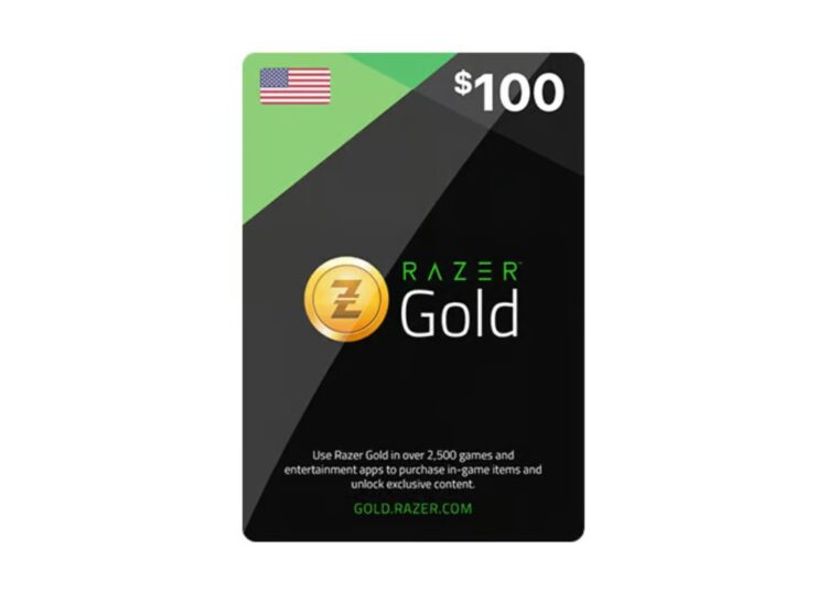 Razer Gold gift card $100
