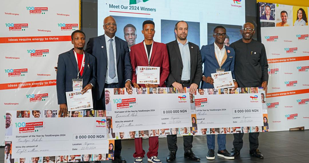 Three Nigerian Startups Among 100 Winners of TotalEnergies Startupper Challenge 2024