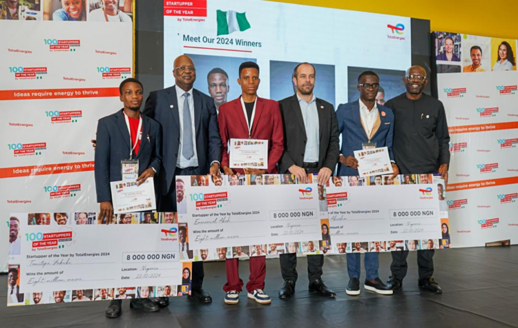 Three Nigerian Startups Among 100 Winners of TotalEnergies Startupper Challenge 2024