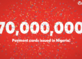 Verve 70M payment cards Nigeria Cover