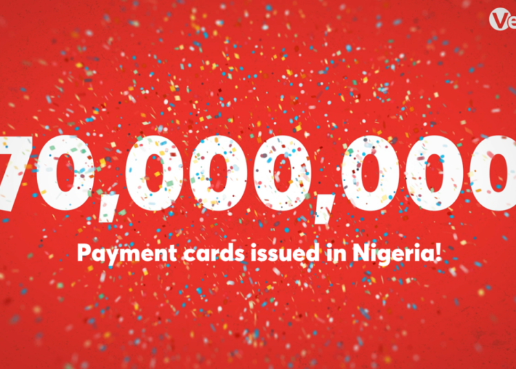 Verve 70M payment cards Nigeria Cover