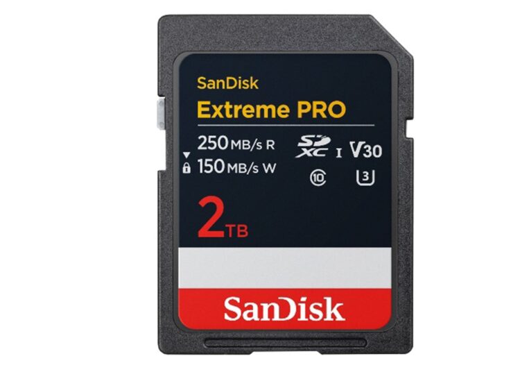 Western Digital 2TB SanDisk Extreme PRO SDXC UHS-I