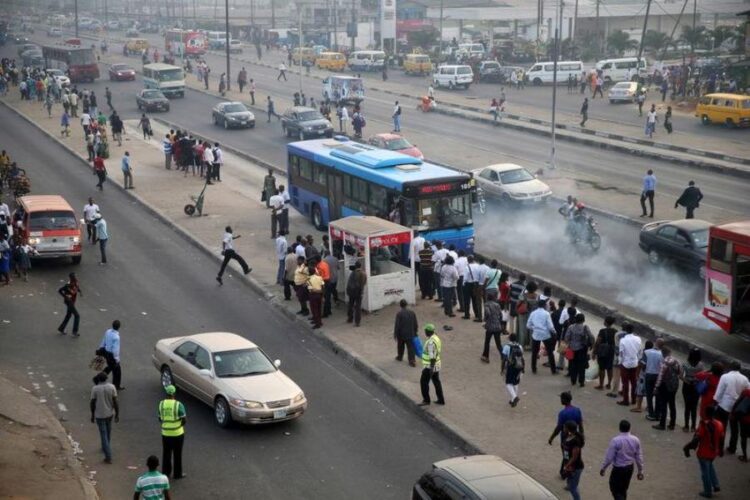 mass transportation in Lagos