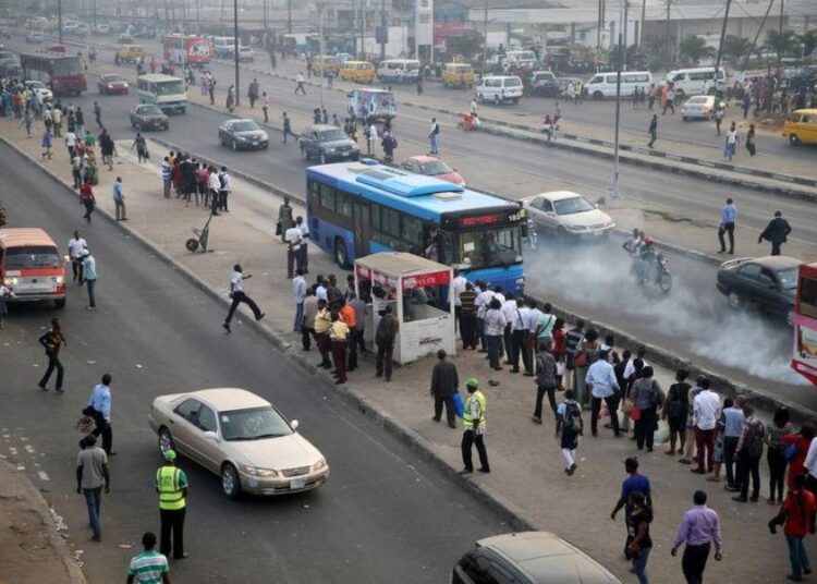 mass transportation in Lagos