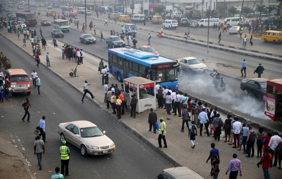 mass transportation in Lagos