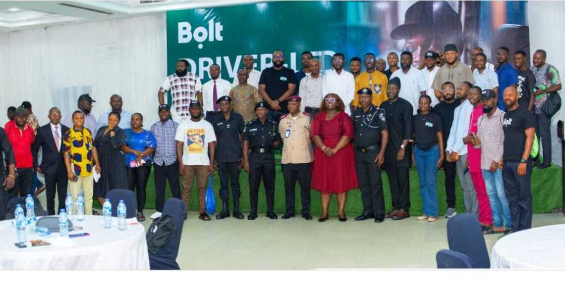 Bolt drivers in Calabar