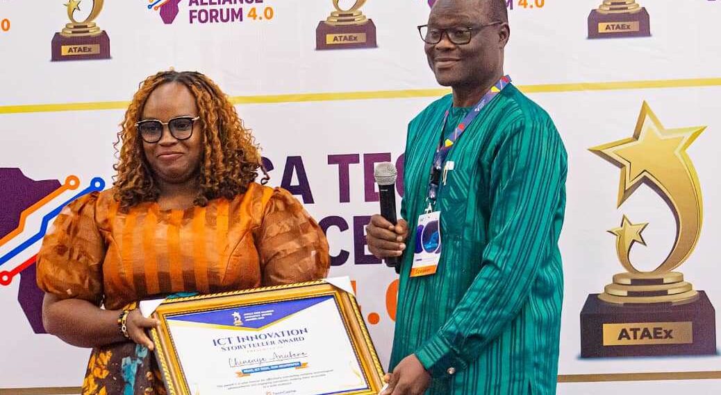Chinenye Anuforo wins ATAEx Award