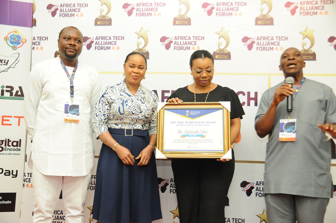 Life Time Achievement Award in Data Centre Management - DR. AYOTUNDE COKER, CEO, OADC.