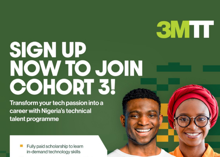 FG Calls for New Applicants as 3MTT Programme Enrols 90,000 Nigerians in Third Cohort