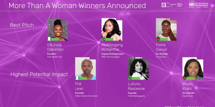 Innovate UK Global Alliance Africa Announces Winners, Finalists of ‘More Than A Woman’ Initiative