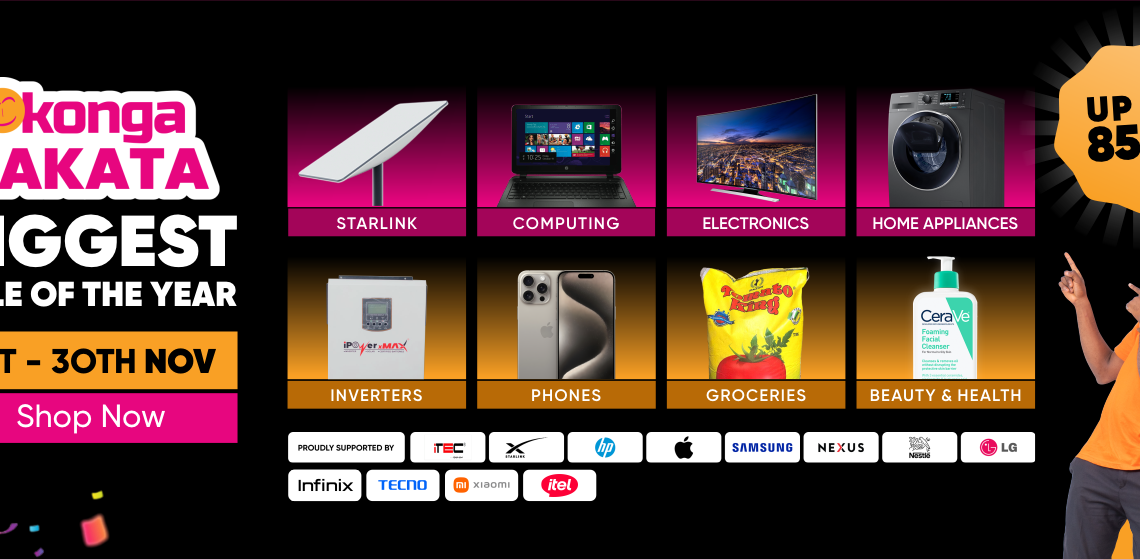 Konga Yakata Black Friday