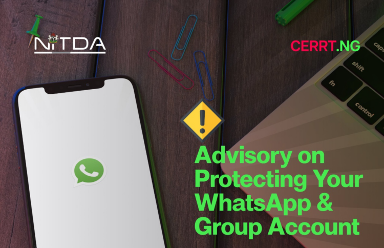 NITDA Issues Advisory on Safeguarding WhatsApp Accounts