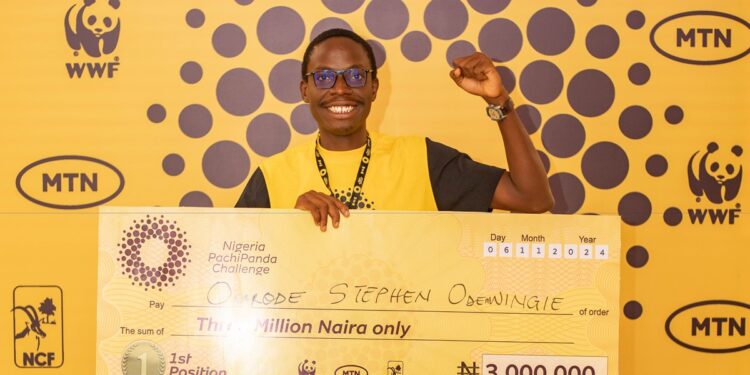 PachiPanda challenge won by Osarodere Stephen Odemewengie