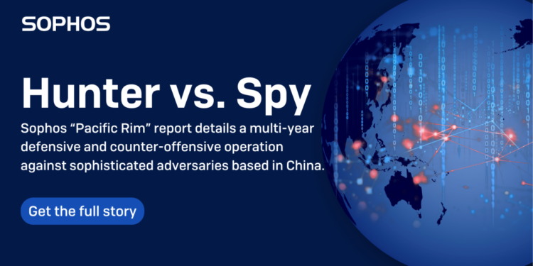 SOPHOS RELEASE on Pacific RIM Report