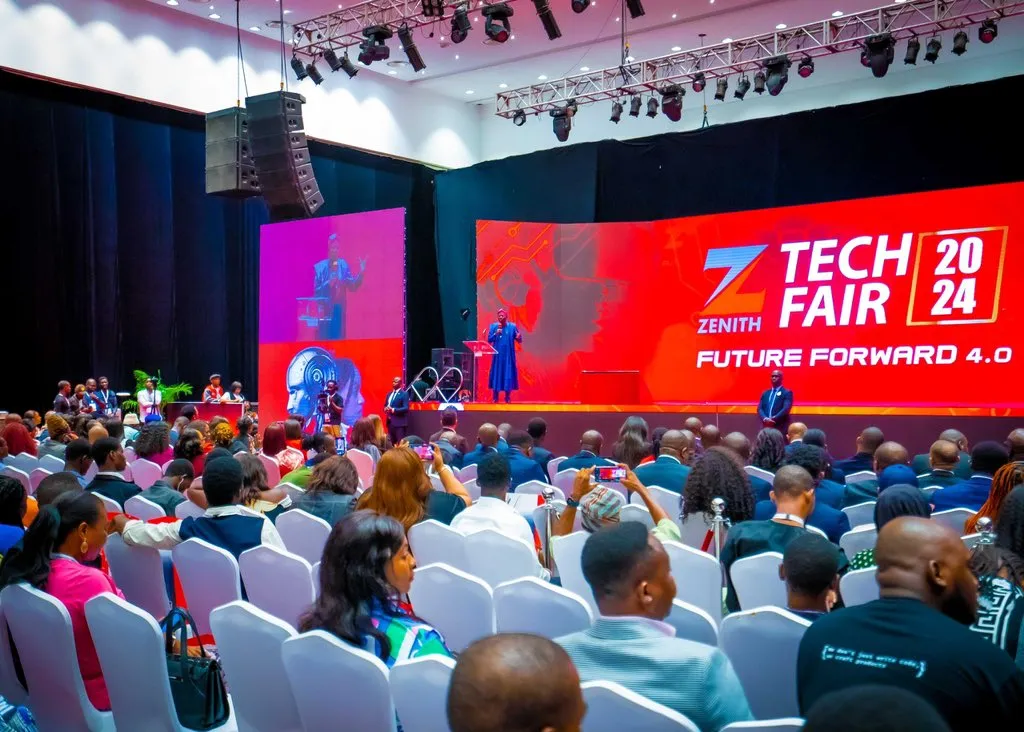 Sanwo-Olu at Zenith Bank Tech Fair 2024 