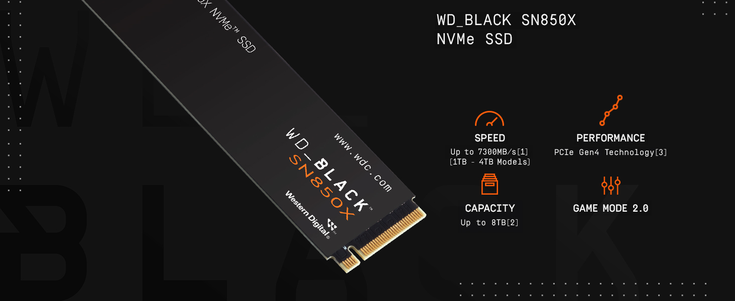 WD_BLACK SN850X NVMe SSD