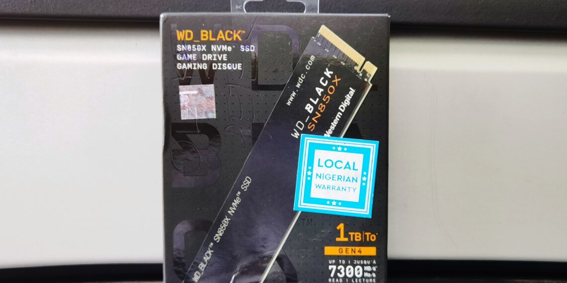 WD_BLACK SN850X NVMe SSD