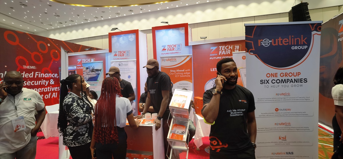 Exhibitors at Zenith Bank Tech Fair 2024