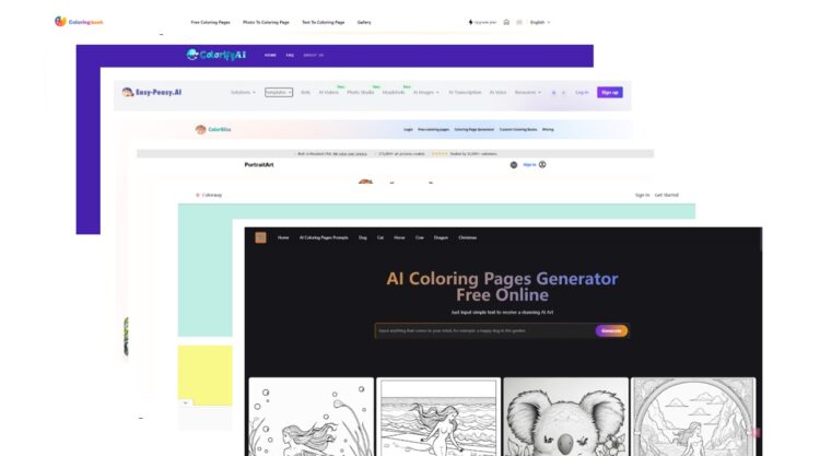 AI Coloring Pages Tools