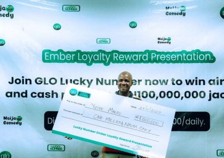 Glo Lucky Number Game