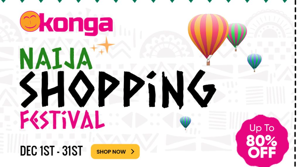 Konga Naija Shopping Festival