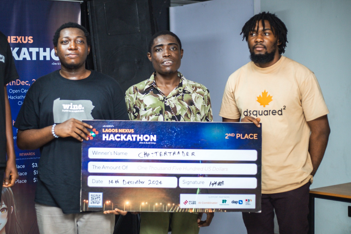 Lagos AI Combinator Hackathon Awards Over $5K in Prizes, Connecting Developers to Global Visibility