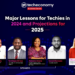 Techeconomy Business Series #3: Major Lessons for Techies in 2024 and Projections for 2025