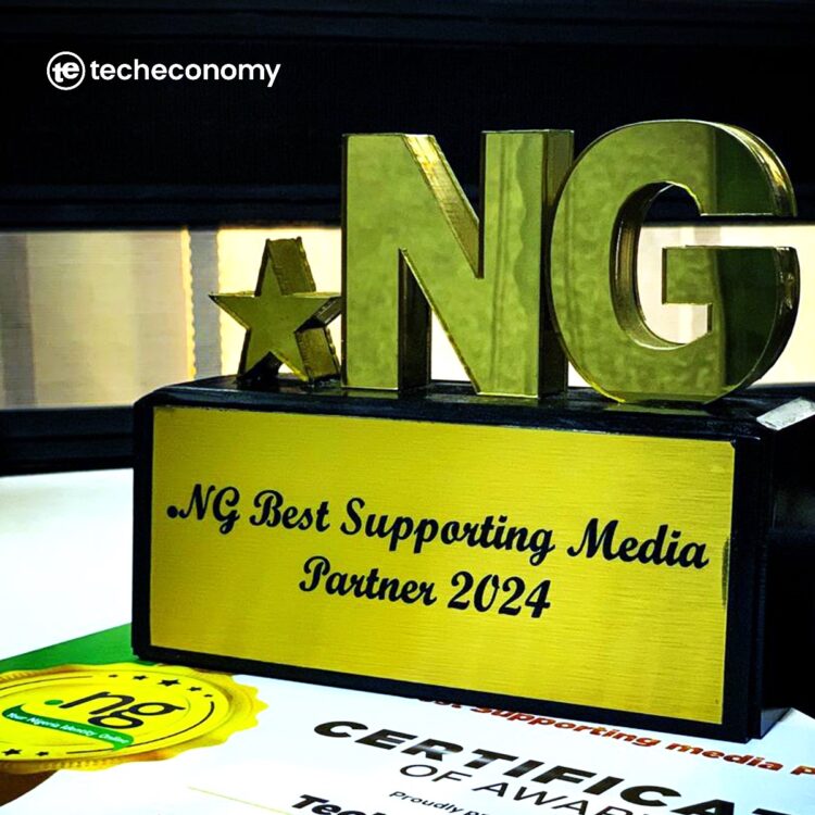 Techeconomy Honoured as NiRA Best Supportive Media Partner at 7th .NG Awards