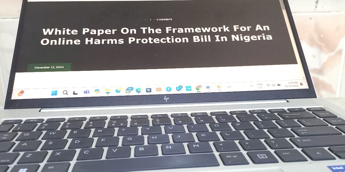 WhitePaper on Online Harms Protection Bill in Nigeria
