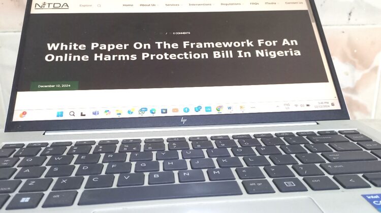 WhitePaper on Online Harms Protection Bill in Nigeria