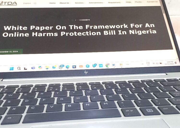WhitePaper on Online Harms Protection Bill in Nigeria