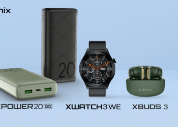 Infinix Latest Accessories Lineup - XBUDS NC, XWATCH 3 WE, and XPOWER 20 GO Power Ban