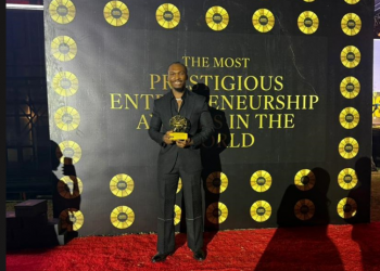 Samuel Olamide - GEF Award recipient