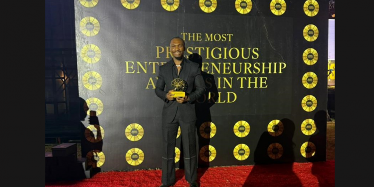 Samuel Olamide - GEF Award recipient