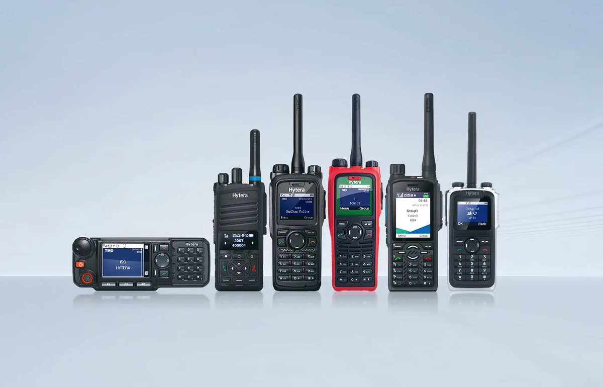 Professional Mobile Radio (PMR) communications by Hytera