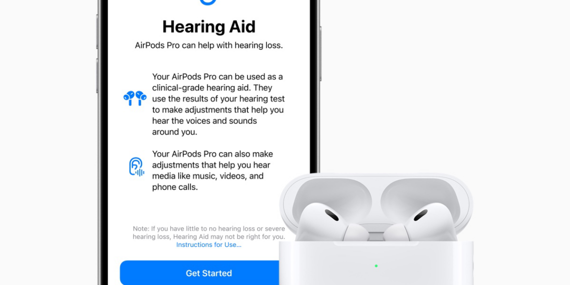 Apple Rolls Out Hearing Aid Feature for AirPods Pro 2 in the UK