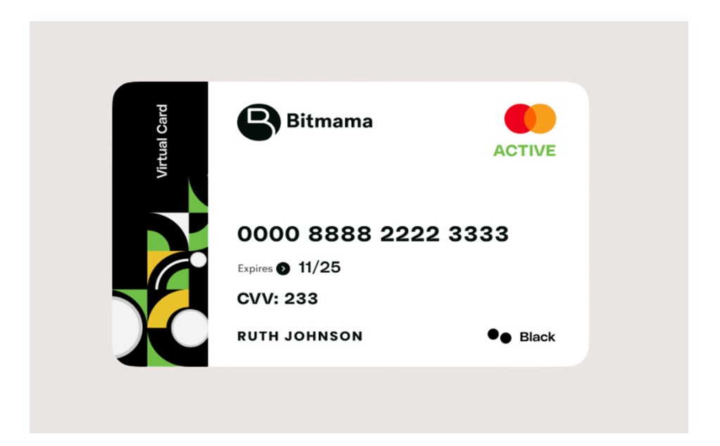 Bitmama virtual card