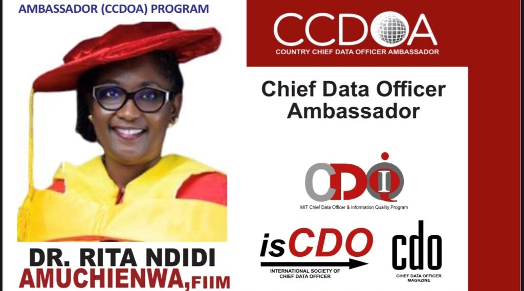 Dr Rital Ndidi Amuchienwa Emerges isCDO’ CCDOA