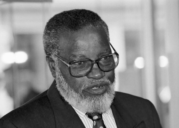 Sam Shafiishuna Daniel Nujoma of Namibia