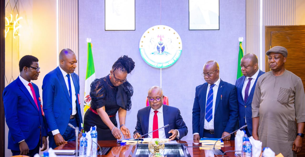 Enugu Ends Multiple Taxation, as Mbah Signs Bill into Law
