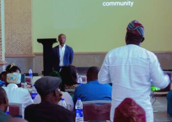 Godwin Udu - training for journalists on AI in journalism