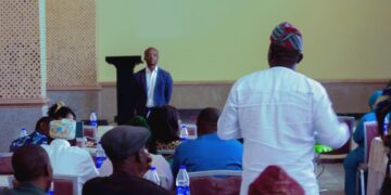 Godwin Udu - training for journalists on AI in journalism