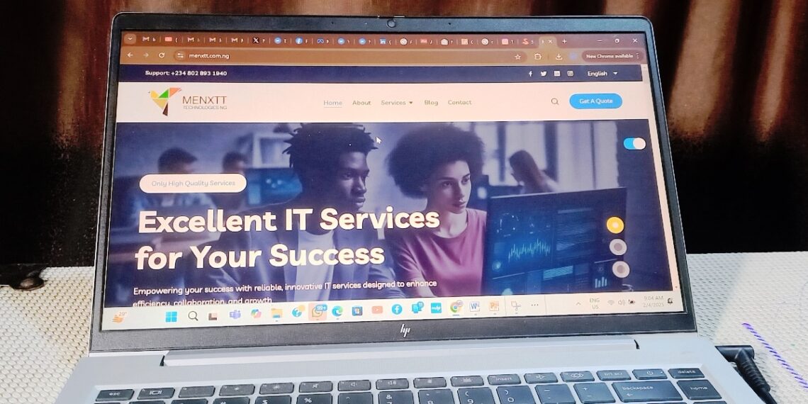 Menxtt Technology NG Website