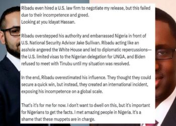 Binance Chief Tigran Gambaryan accuses Nuhu Ribadu of Corruption