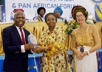 Tim Akano and Inner Wheel Club award